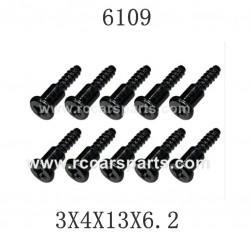 SCY-16101 RC Car Parts Screw 3X4X13X6.2 6109