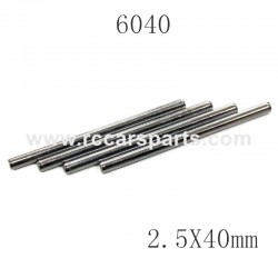 SCY-16101 RC Car Parts Shaft 2.5X40mm-6040