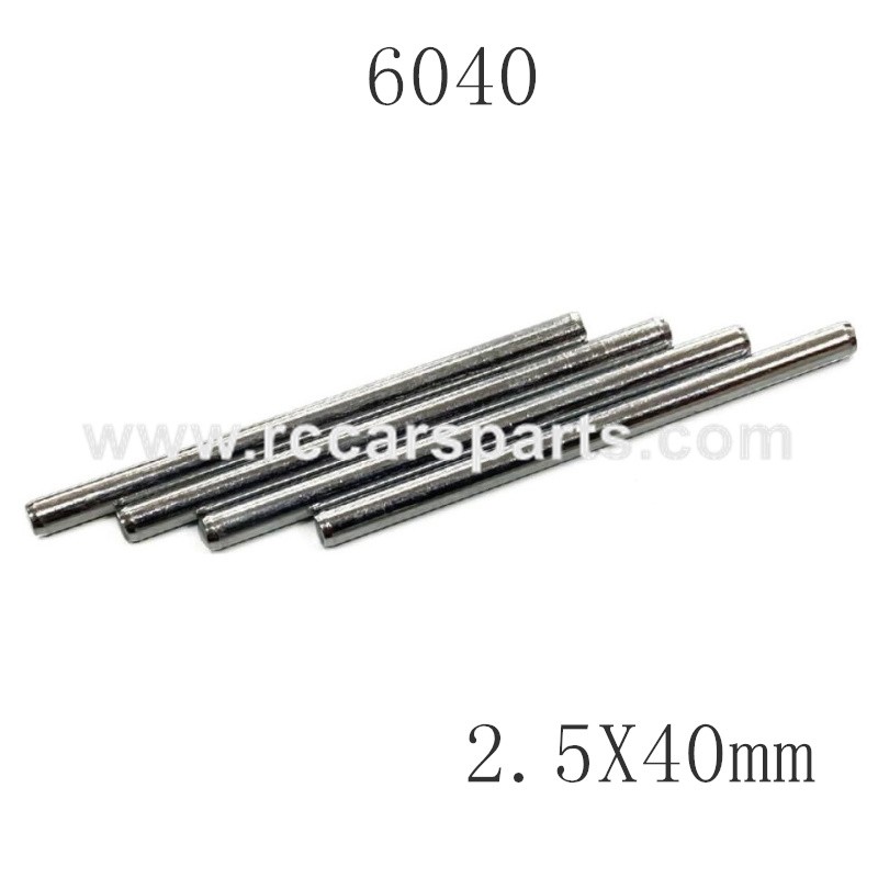 SCY-16102 RC Car Parts Shaft 2.5X40mm-6040