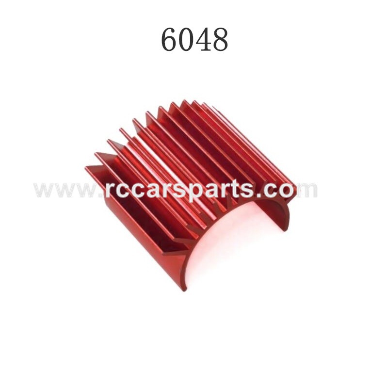 SCY-16102 Spare Parts 390 Motor Heatsink 6048 Red