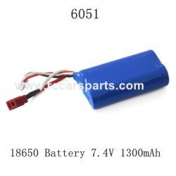 SUCHIYU SCY-16101 Spare Parts Battery 7.4V 1300mAh 6051