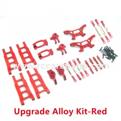 RC Car Upgrade Alloy Kit-Red For Enoze 9200E/9202E/9203E/9204E