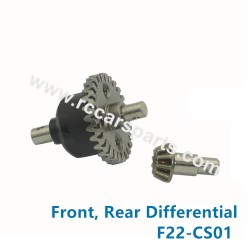 XLF F22A Spare Parts Front, Rear Differential F22-CS01