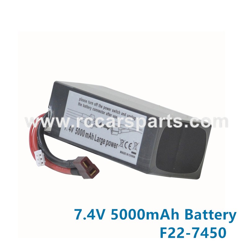 XLF F22A Spare Parts 7.4V 5000mAh Battery F22-7450