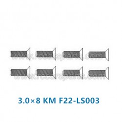 XLF F22A Spare Parts Screw 3.0×8 KM F22-LS003