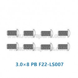 XLF F22A Spare Parts Screw 3.0×8 PB F22-LS007
