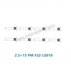 XLF F22A Spare Parts Screw 2.5×15 PM F22-LS010