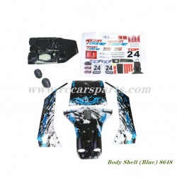 DBX 07 ZD Racing 07 Body Shell (Blue) 8648