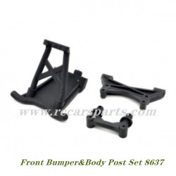 RC Buggy DBX 07 ZD Racing Front Bumper&Body Post Set 8637