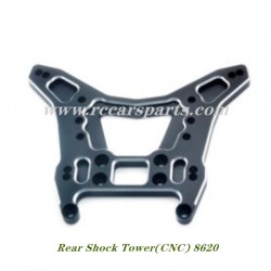 DBX 07 ZD Racing Parts Rear Shock Tower(CNC) 8620