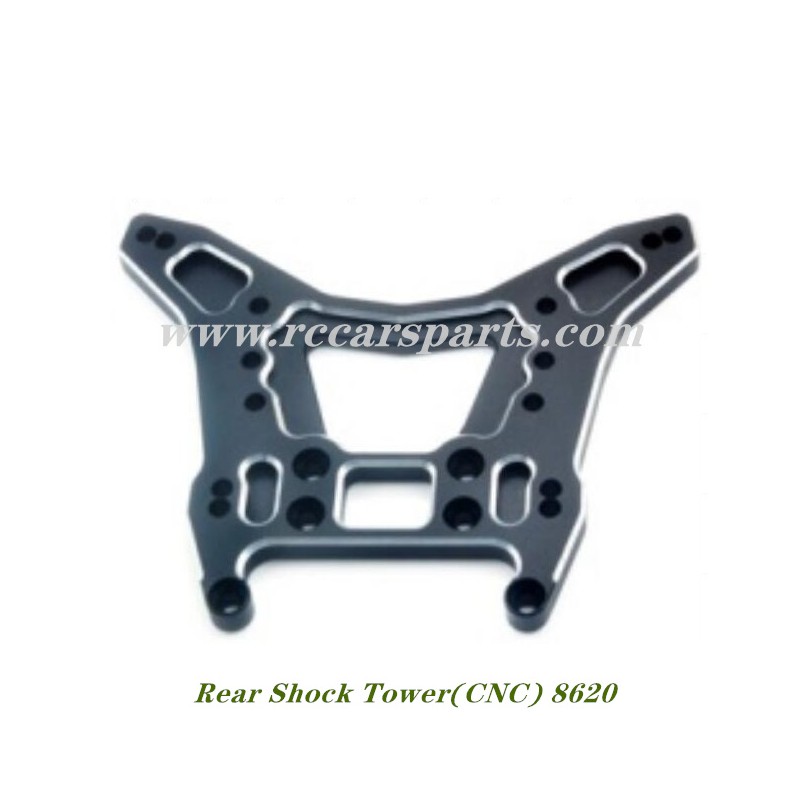DBX 07 ZD Racing Parts Rear Shock Tower(CNC) 8620