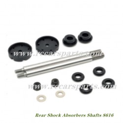 RC Buggy DBX 07 Car Parts Rear Shock Absorbers Shafts 8616