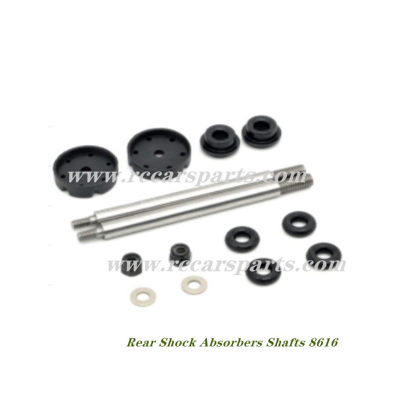 RC Buggy DBX 07 Car Parts Rear Shock Absorbers Shafts 8616