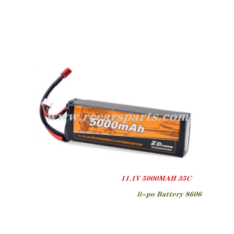 RC Buggy DBX 07 Battery 8606 11.1V 5000MAH 35C li-po