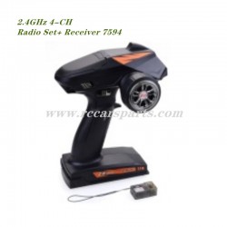 RC Buggy DBX 07 Parts 2.4GHz 4-CH Radio Set+ Receiver 7594