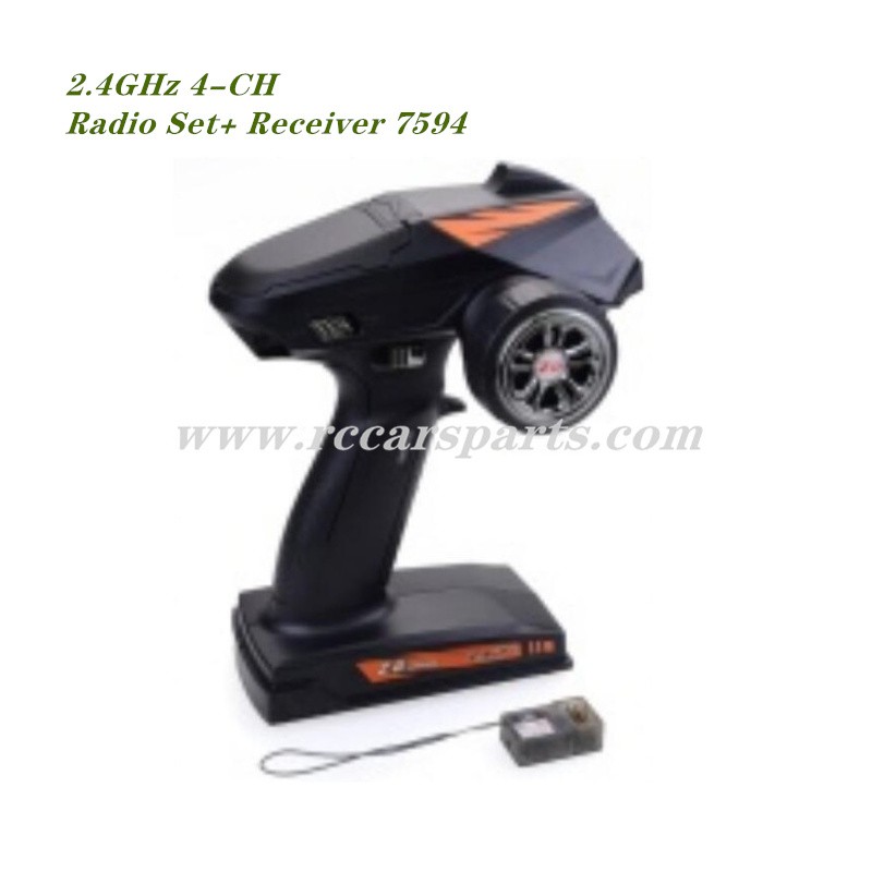 RC Buggy DBX 07 Parts 2.4GHz 4-CH Radio Set+ Receiver 7594