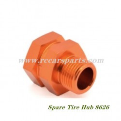 RC Buggy DBX 07 Aliminium Parts Spare Tire Hub 8626