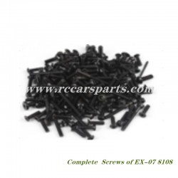 RC Buggy DBX 07 Parts Complete Screws of EX-07 8108