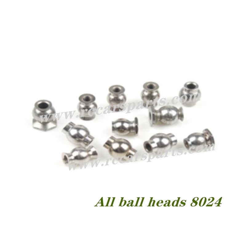RC Buggy DBX 07 Parts All ball heads 8024
