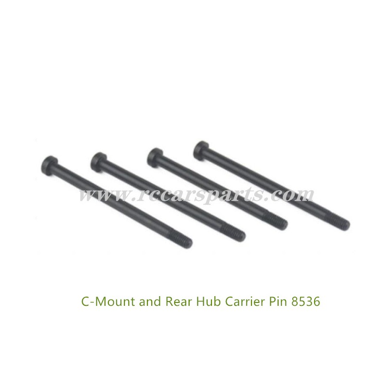 RC Buggy DBX 07 Parts C-Mount and Rear Hub Carrier Pin 8536