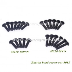 ZD Racing DBX 07 1/7 4wd Button Head Screw Set 8081