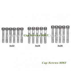 ZD Racing DBX 07 1/7 4wd Cap Screws 8083