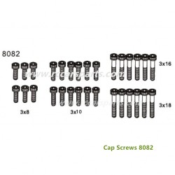 ZD Racing DBX 07 1/7 4wd Cap Screws 8082