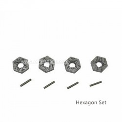 XLF F17 RTR Spare Hexagon Set