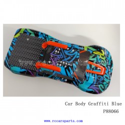 ENOZE NO.9000E Parts Car Body P88066 -Graffiti Blue