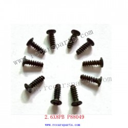 2.6X8PB Screw P88049 For ENOZE 9000E RC Car Parts