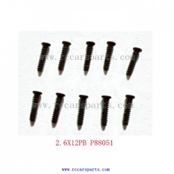 2.6X12PB Screw P88051 For ENOZE 9000E RC Car Parts