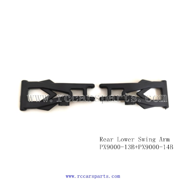 Rear Lower Swing Arm PX9000-13B+PX9000-14B For ENOZE 9000E RC Car Parts