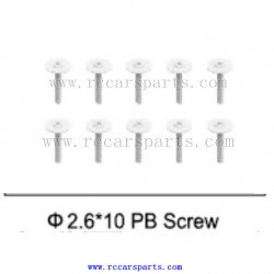 2.6X10PB Screw P88050 For ENOZE  9002E RC Car Parts
