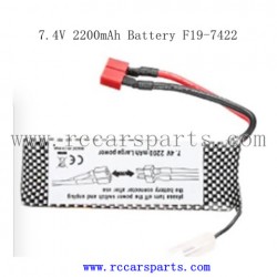 XLF F19 19A rtr 1/10 Parts 7.4V 2200mAh Battery F19-7422