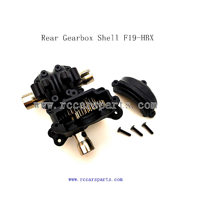 XLF F19 19A rtr 1/10 RC Car Parts Rear Gearbox Shell F19-HBX