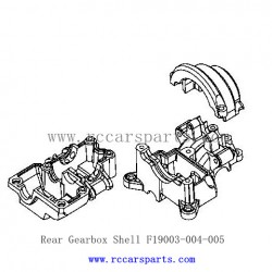 XLF F19 19A 1/10 RC Car Parts Rear Gearbox Shell F19003-004-005