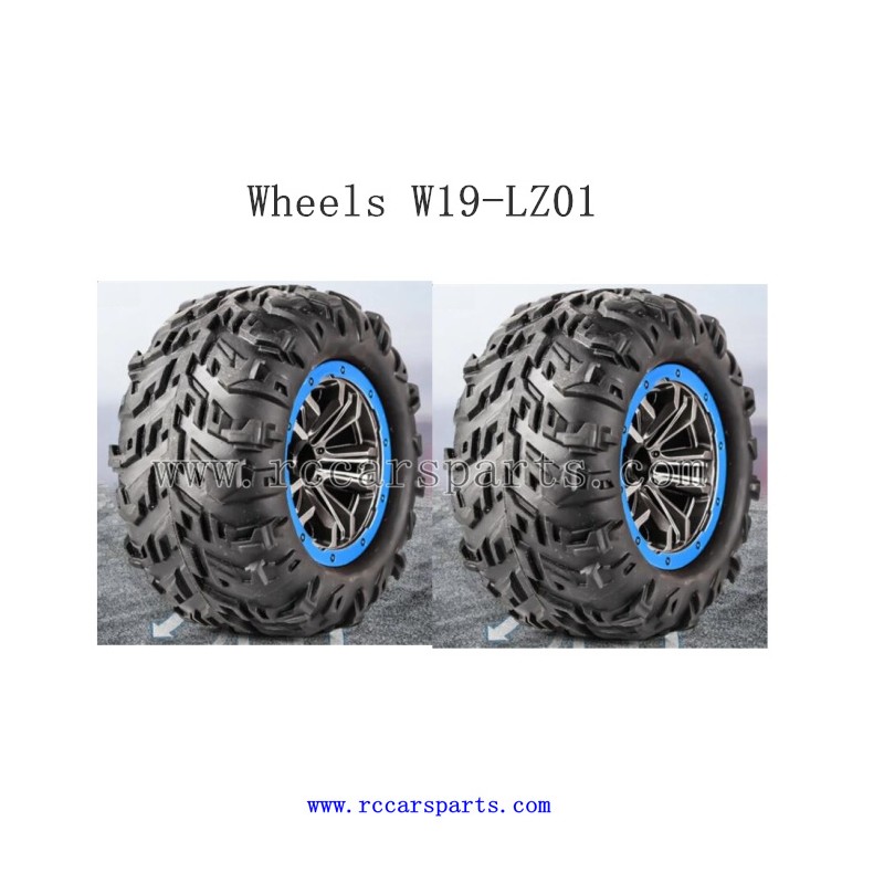 XLF F19 F19A RTR 1/10 Parts Wheels W19-LZ01