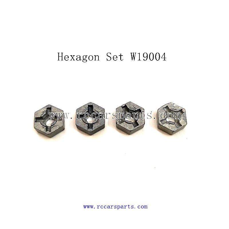 XLF F19 F19A RTR 1/10 Parts Hexagon Set W19004