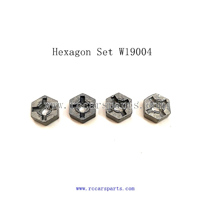 XLF F19 F19A RTR Spare Parts Hexagon Set W19004