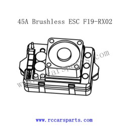 XLF F19A Parts Brushless ESC 45A F19-RX02