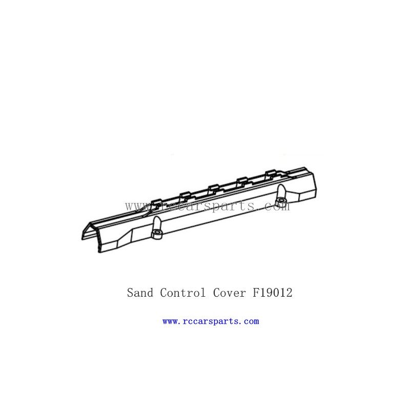 XLF F19 F19A Spare Parts Sand Control Cover F19012