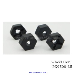 Wheel Hex PX9500-35 For RC Car ENOZE 9500E