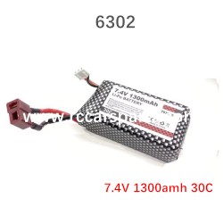 SCY-16101 RC Car Parts 7.4V 1300amh 30C Battery 6302