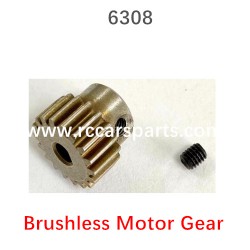 SCY-16101 RC Car Parts Brushless Motor Gear 6308