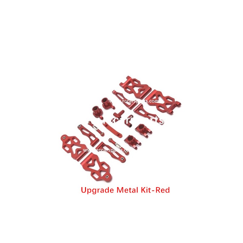 RC Car SCY 16201 Upgrade Metal Kit-Red