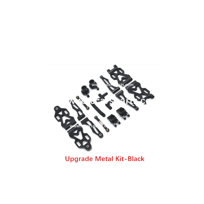 SCY 16101 RC Car Upgrade Metal Kit-Black