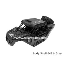 RC Spare SCY 16106 Parts Body Shell 6421-Gray
