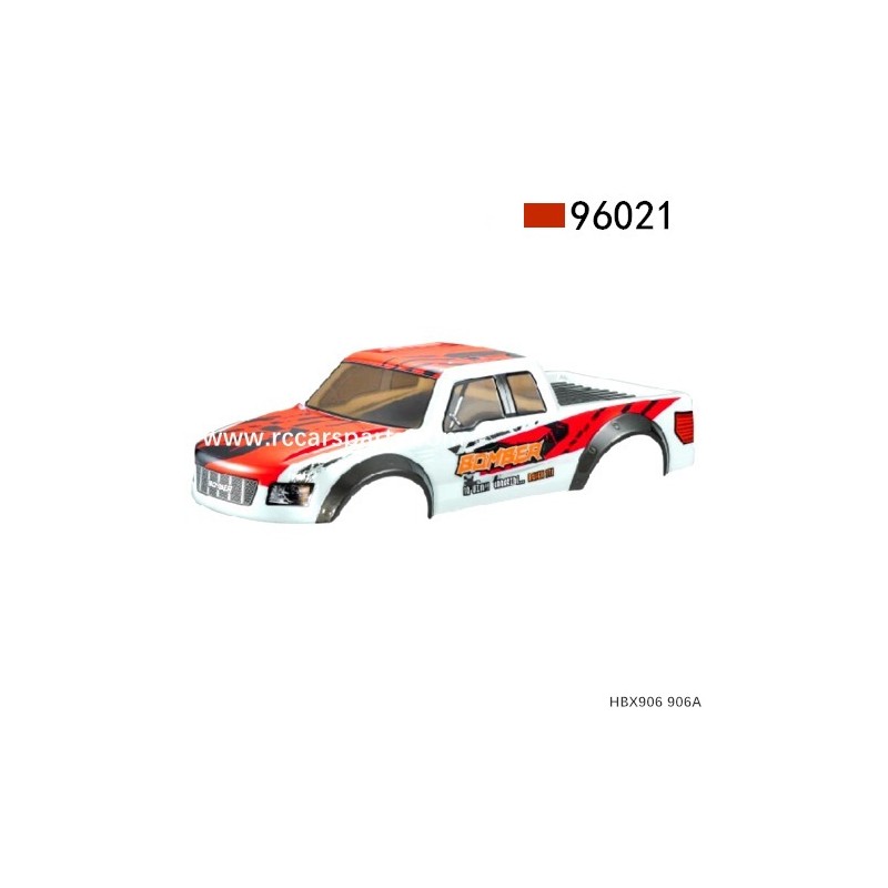 HBX 906/906A 1/12 RC Car Parts Car Shell 96021 (Excluding Lights)