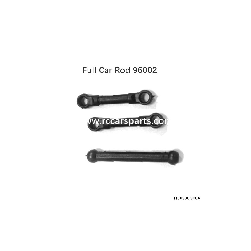 HBX 906/906A Spare Parts Full Car Rod 96002