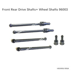 RC Car 906/906A Spare Parts Front Rear Drive Shafts+Wheel Shafts 96003